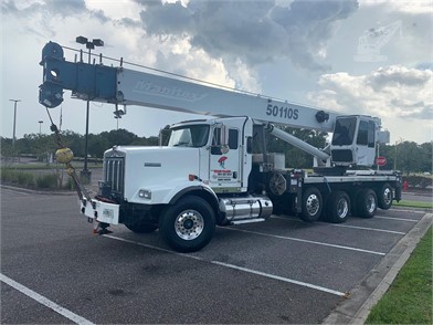 Alquiler de Camión Grúa (Truck crane) / Grúa Automática Ford Manitex 1768, Capacidad 15 tons, Alcance 20 mts, peso aprox 12 tons. en New Mexico, Estados Unidos de America