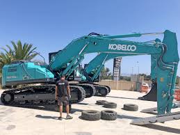 Alquiler de Retroexcavadora Oruga Kobelco 350 Cap 35 tons en Albacete, Albacete, España